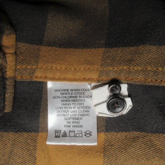 Tailor Vintage Men’s Flannel Shirt Sz XL – Luxe Performance Soft Cotton Blend - Picture 8 of 9